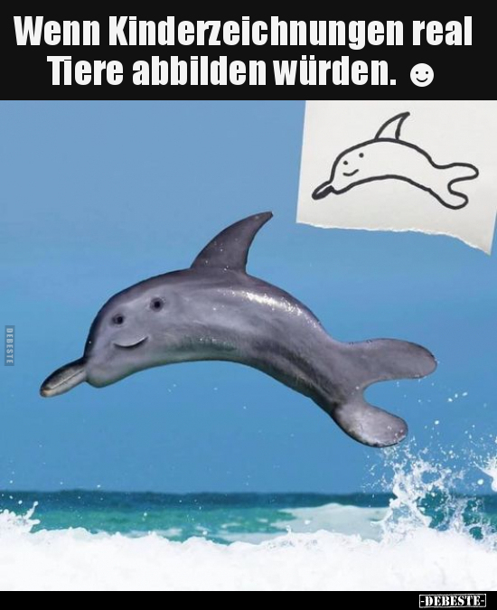 Wenn Kinderzeichnungen real Tiere abbilden würden... - Lustige Bilder | DEBESTE.de