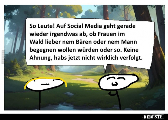 So Leute! Auf Social Media geht gerade wieder irgendwas ab.. - Lustige Bilder | DEBESTE.de